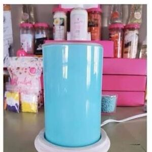 Pink Zebra Blue Simmer Light and White Base